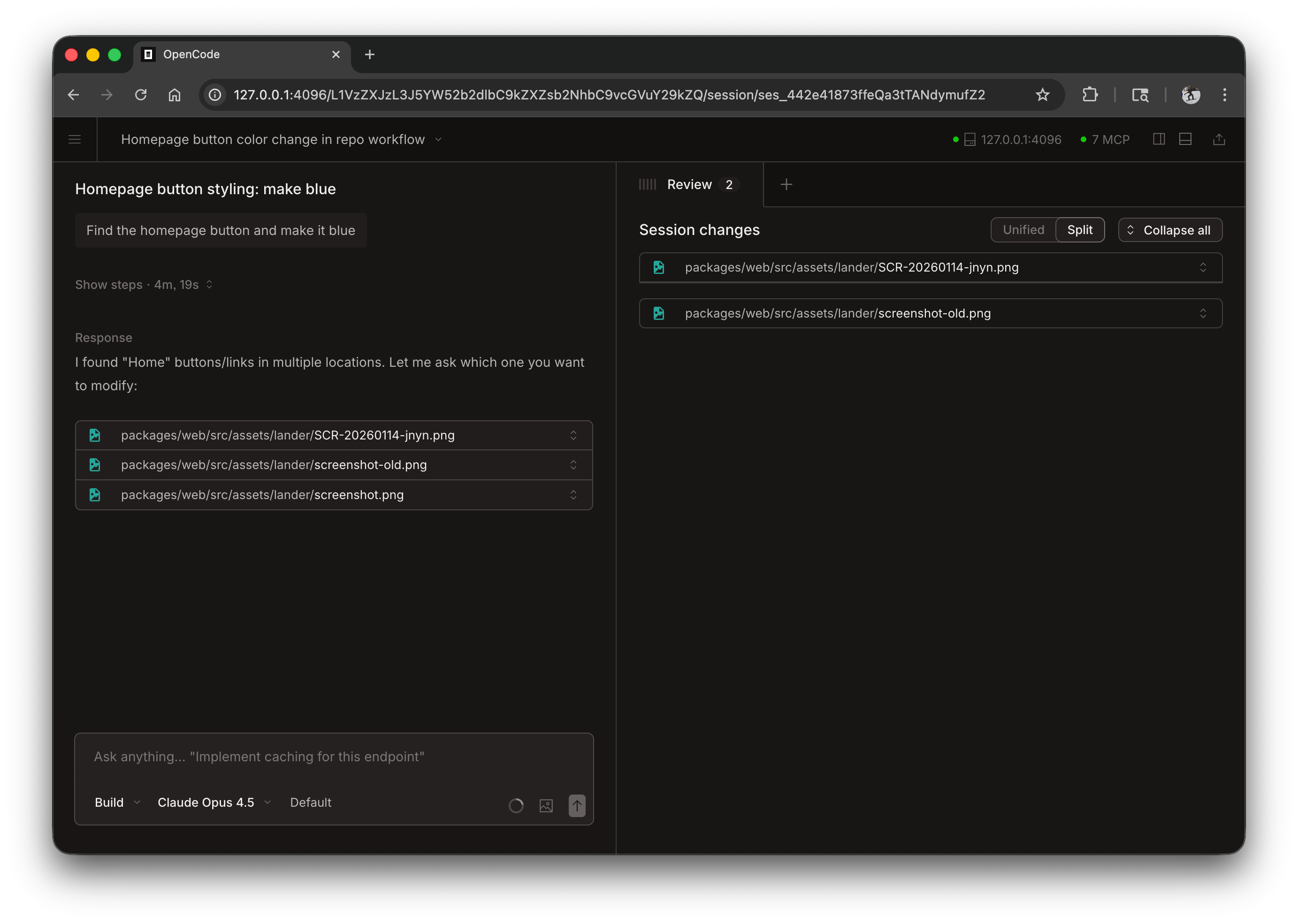 NextOS desktop session preview